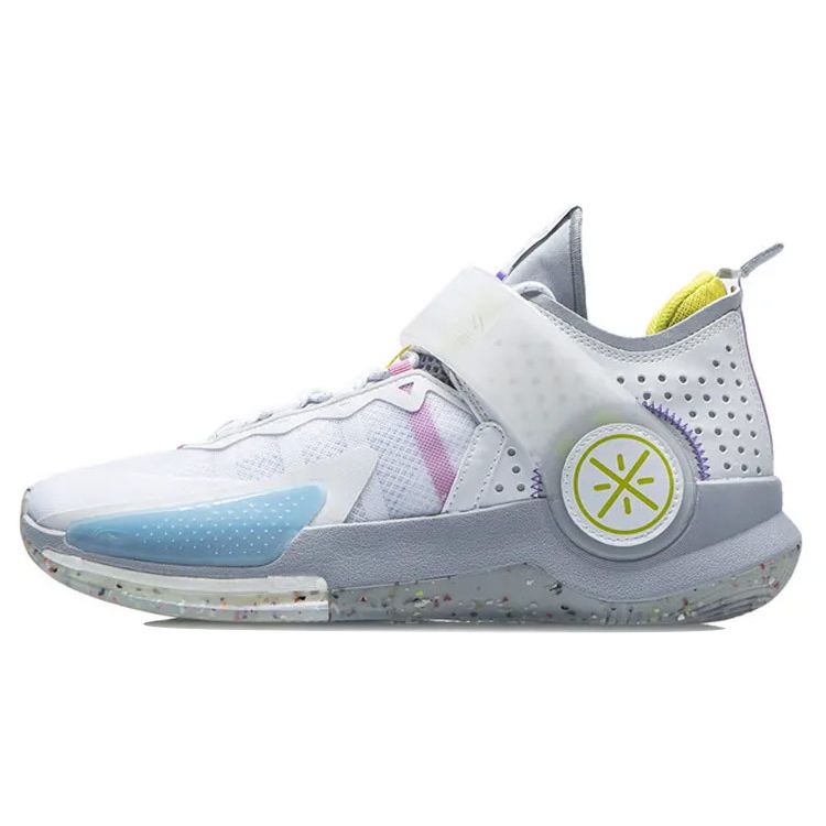 Li-Ning Wade Fission 7 Never Wasted Men Sneakers White Standard-White Grey ABPR025-2