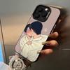 C-Пленен-Тобой Чехол Для Телефона BL Для iPhone 17,16,15,14,13,12,11 Plus Pro Max Цветной Серебристый Чехол Для Телефона