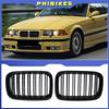 Для BMW E36 1992-1996 318i 323i 325i 320i 328i E36 Черная Передняя Решетка ABS Решетка-Почки Капота