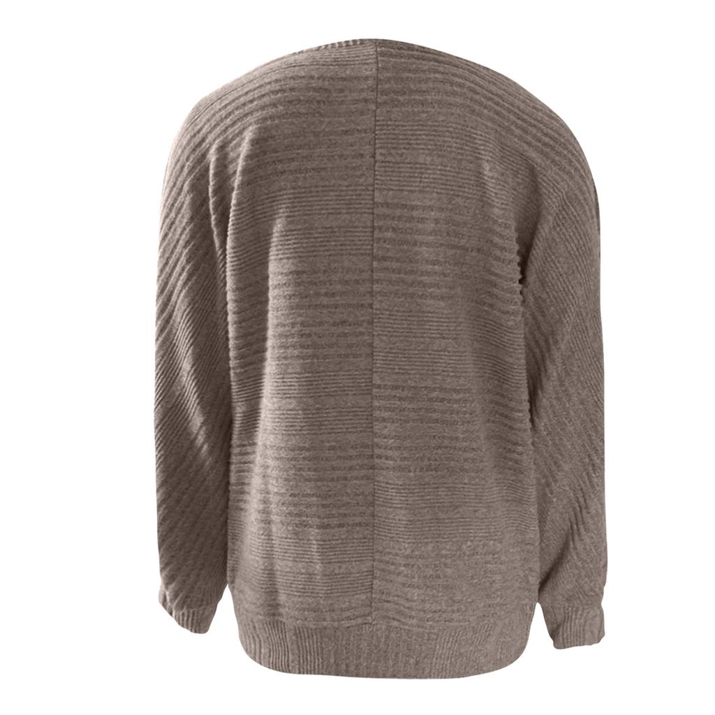 Женская мода повседневный однотонный длинный рукав круглый вырез пэчворк пуловер топ