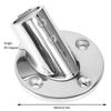 30° 45° 60° 90° Stanchion Base Column Hand Rail Railing Fitting  Marine Applications