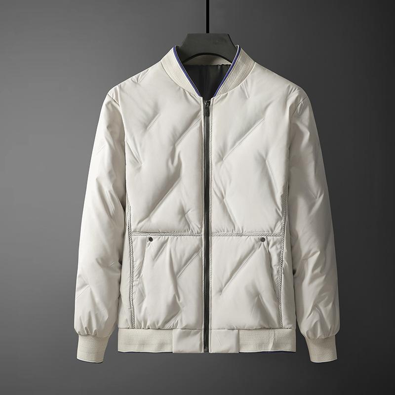 Хлопковая одежда Мужская Новая Зимняя Свободная Хлопковая Куртка с Воротником Бейсбол Утепленная Парная Хлопковая Куртка