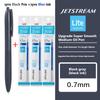 Гелевая ручка uni Jetstream Lite SXN-LS Snoopy Limited Edition, 0,5/0,7 мм, Ультрагладкие чернила низкой вязкости, Для школы и офиса