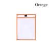 Durable Reusable Erasable Stationery Drawing Board File Pocket Dry Wipe Bag Teaching Supplies