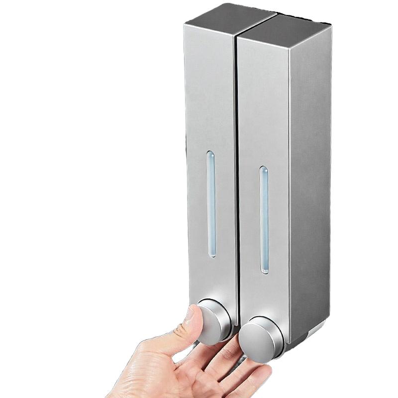2025 FSH Foam Soap Dispenser Factory Direct Manual Wall-Mounted Shampoo Shower Gel Dispenser Multi-Color for Hotels