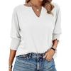 Summer Fashion Women Solid Casual Loose Blouses Vintage Oversized Shirts Elegant Youth Female Tops