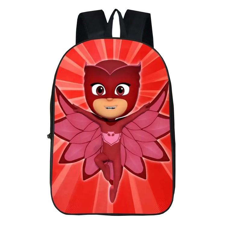 Прочный рюкзак PJ Masks для детей с ярким 3D-дизайном персонажей и регулируемыми мягкими лямками