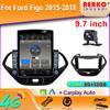 9.7" Vertical Style Tesla Screen Car Radio For FORD FIGO ASPIR KA 2015-2020 GPS Navigation Multimedia Video Player Carplay 2din