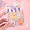 1 шт. Kawaii A7 спиральный блокнот в твердом переплете милый медведь катушка блокнот творческий мультфильм школьные канцелярские принадлежности
