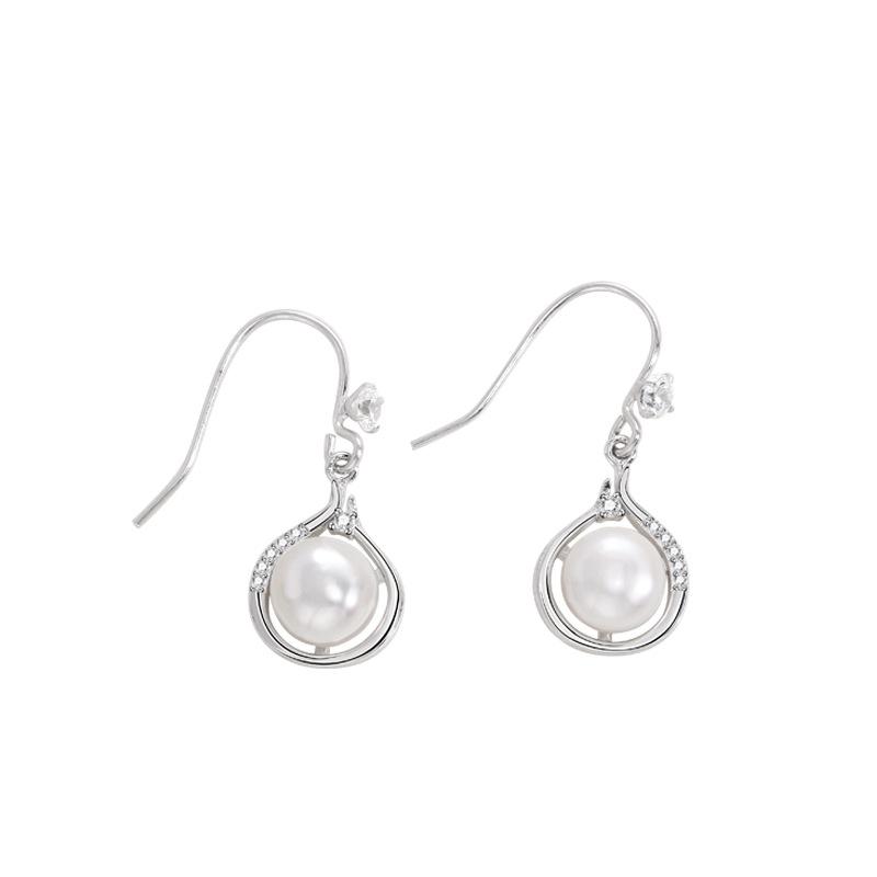 Серьги Cherish Supreme Pearl Женские Ретро Элегантная Мода Универсальные Легкая Роскошь Премиум Подарок на День Матери