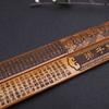 Ring Ruler Disciple Rule Ruler Bamboo Carving Ruler Ruler of Chinese Studies Measuring Drawing Tool