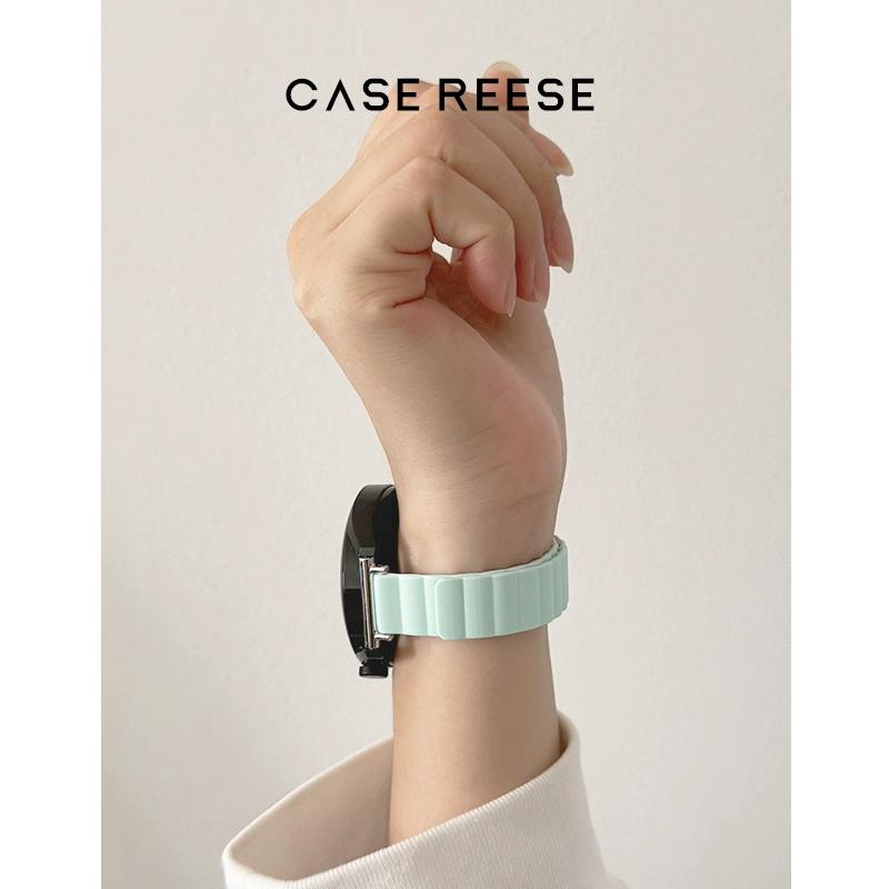 Женский тонкий силиконовый ремешок с магнитной застежкой для Apple Watch S11 10 46/42 мм 45 мм 44 мм Тонкие ремешки 38 мм 40 мм 41 мм Браслет iWatch SE 9 8 7 6