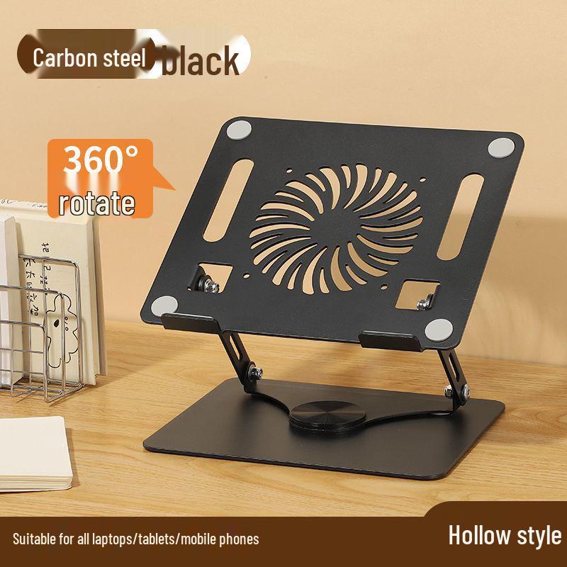 Складная регулируемая охлаждающая подставка для ноутбука и планшета со встроенной игровой опорной рамой