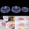 Clear Microwave Plate Cover Food Dish Lid Ventilated Steam Vent Kitchen Cooking