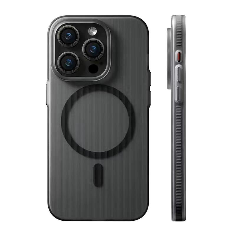 Подходит для чехла для мобильного телефона IPhone16plus Ледяной туман Магнитный чехол Apple 14 Матовый Твердый Защитный чехол