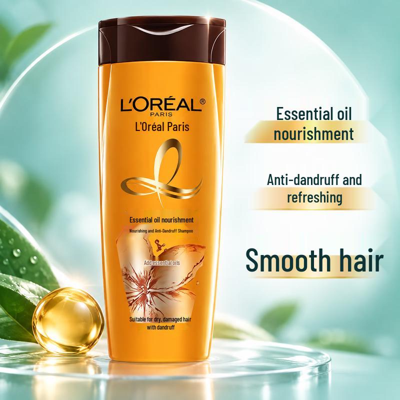 L'Oreal Питательный шампунь с эфирными маслами против перхоти