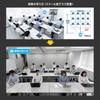Sanwa Supply Web Camera, Conference Wide Lens, Wide Angle (90° Horizontal, 98° Diagonal), 4K Compatible, 8.5 Megapixel CMOS, Equipped with Active Nois