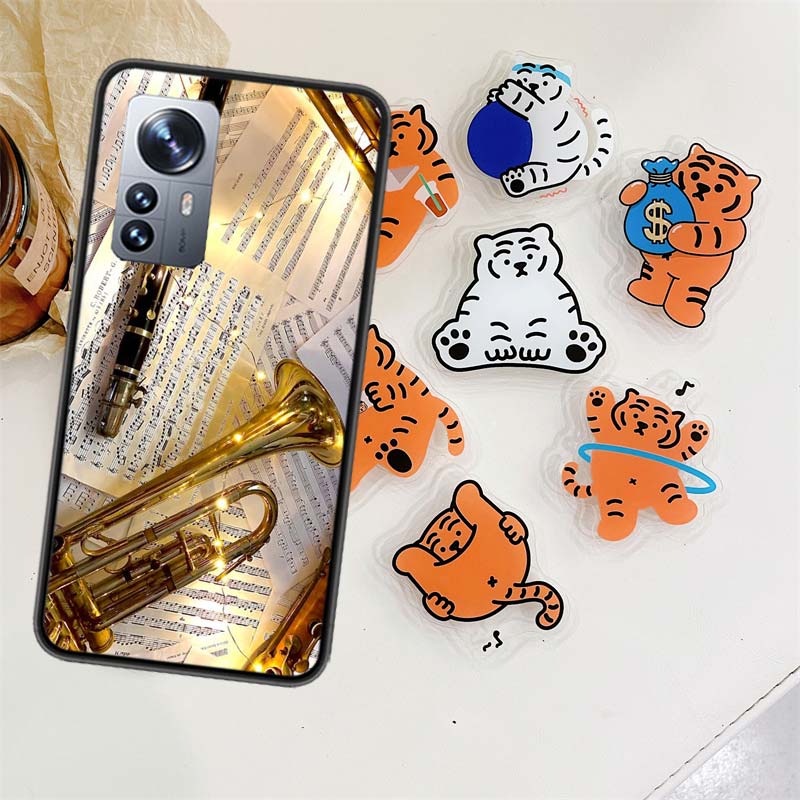 Brass Instruments Phone Case For Xiaomi Poco X7 X6 M8 M7 M6 M4 M3 X4 Pro F7 Ultra M5S Mi 14 14T 15 15T 12T 10T Pro 12S 12 11 Lit