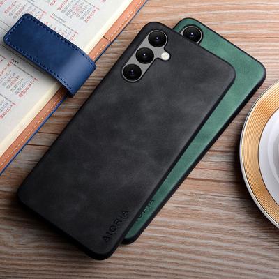 Кожаный чехол для Samsung Galaxy S23 Fe Ultra Plus, простой, шелковистый на ощупь, прочный чехол для Samsung S23 Fe, чехол