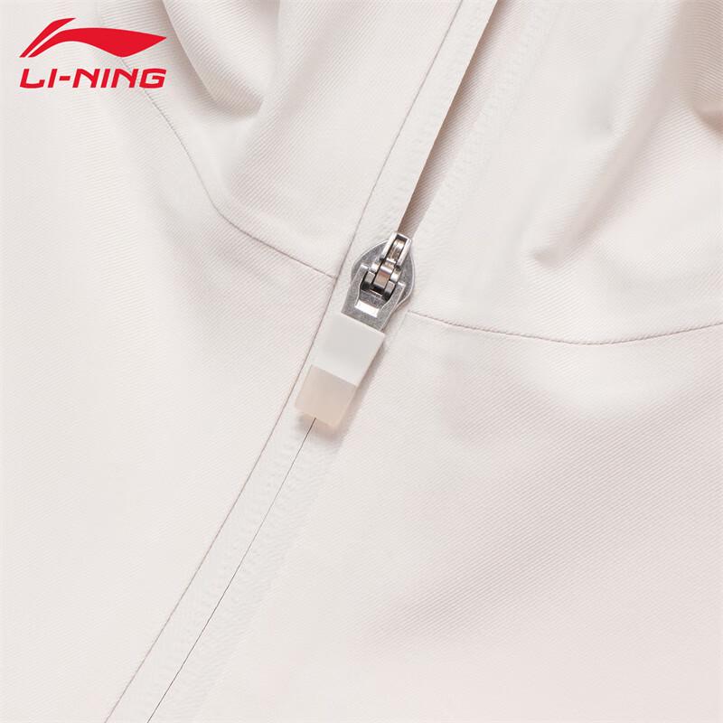Li-Ning Мужская спортивная куртка-ветровка с капюшоном