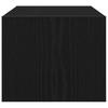 TV Cabinets 2 pcs Black Oak Look 60 x 31 x 25.5 cm