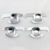 Для Toyota Hilux Vigo 2005 2009 2010 2012 2014 Автомобильные Хромированные Углеродные ABS Аксессуары Накладки на Ручки Дверей Накладки на Чаши Ручек Стиль Наклейки