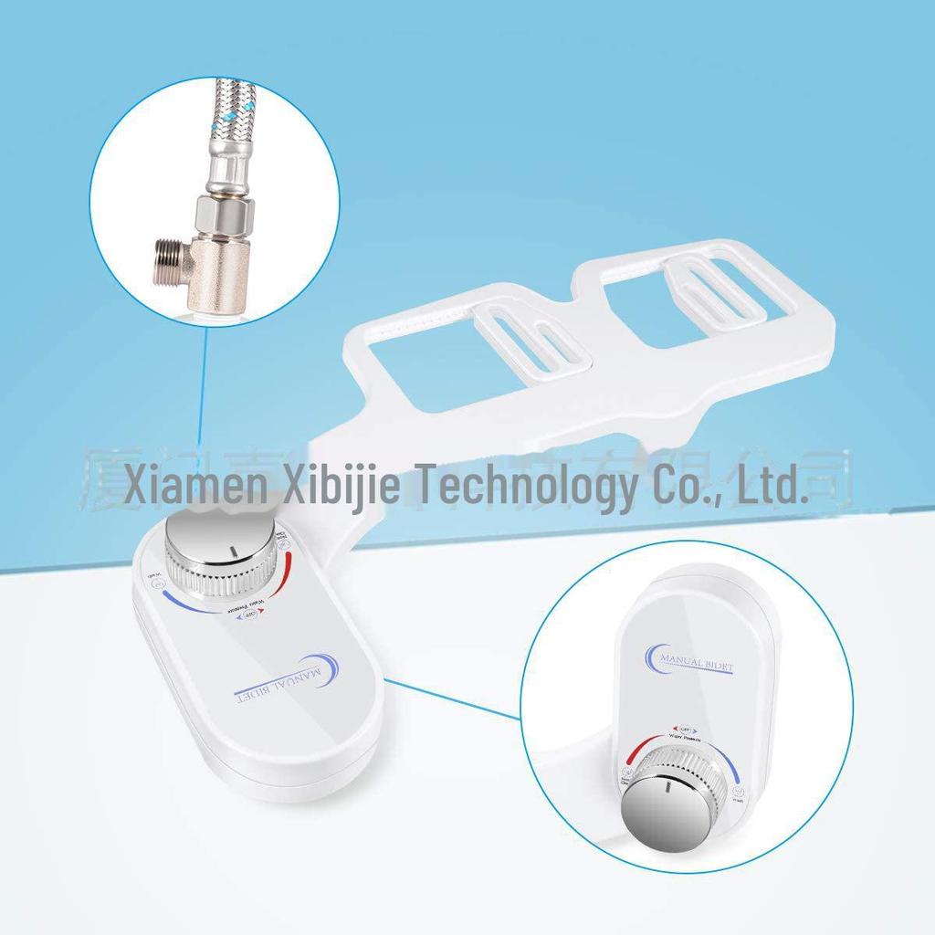 Умное сиденье для унитаза со встроенным биде, простая установка, не требуется розетка для мытья тела