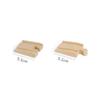 New Wooden Train Track Adapter Rail Building Block Connector Compatible All Brand Wood Railway Wooden Train Track Accessories