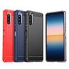 Чехол с матовой текстурой для Sony Xperia 10 1 IV iii 5 ii Lite L3 L2 L1 Plus 8 XA1 Ultra XA2 XA3 XA4 XZ4 XZ5 XZ3, карбоновый чехол