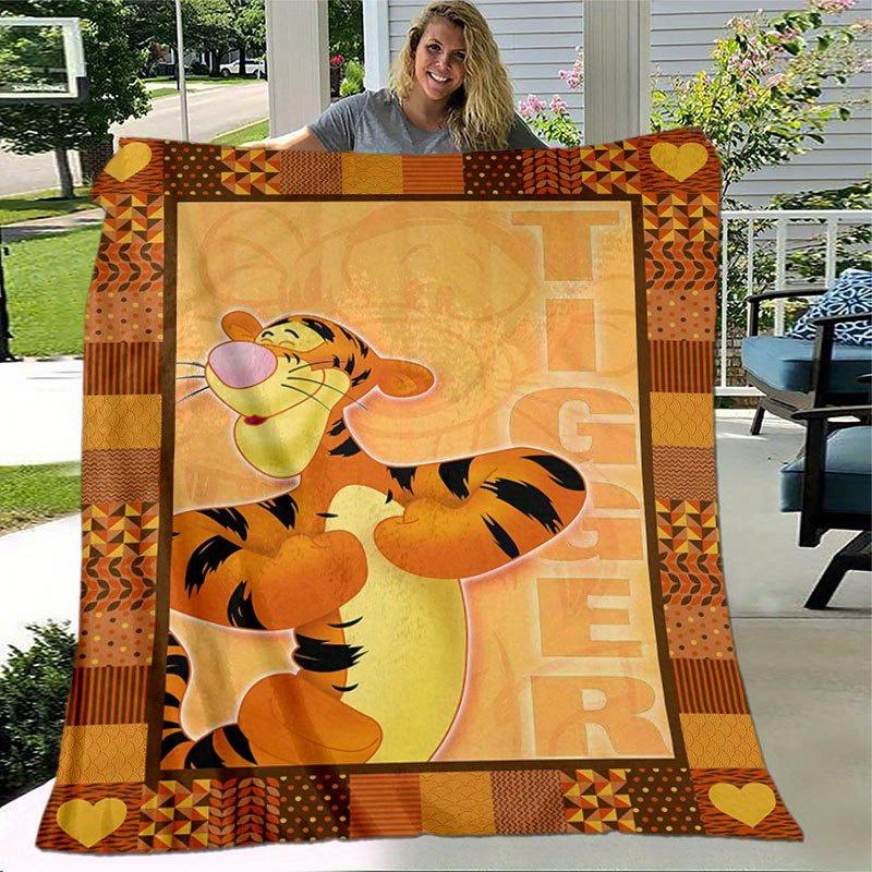 Minnie Blanket Ultra-Soft, Warm, Cozy Throw for Living Room, Sofa, Four Seasons Travel Accessory Cute Cartoon Character Home Decoration