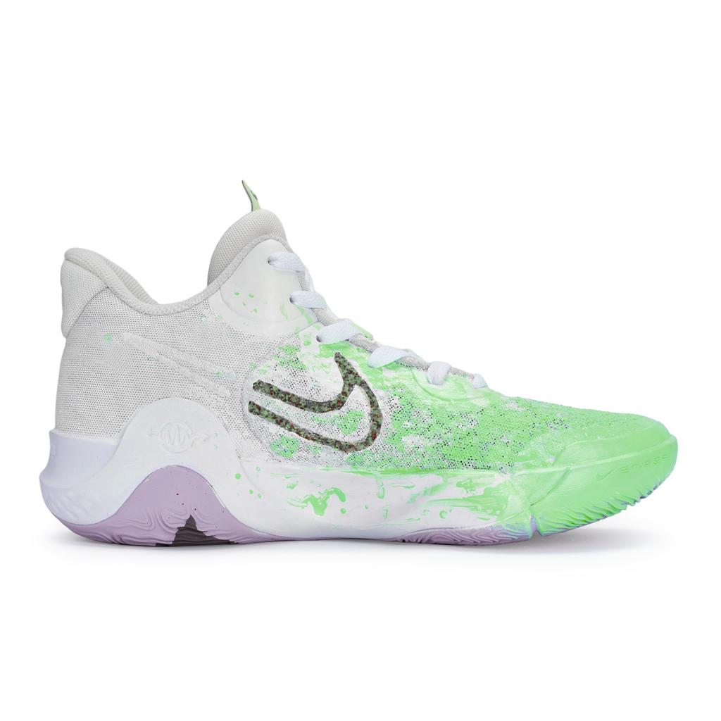 Nike KD Trey 5 IX Vintage Basketball Shoes Unisex Mid top Green DJ6922-100(Team80-S-BOX)