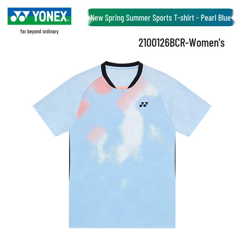 Дышащая футболка для бадминтона YONEX с технологией Quick-Dry