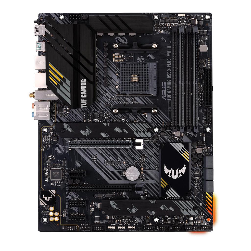 ASUS TUF GAMING B550-PLUS WIFI II motherboard ATX black