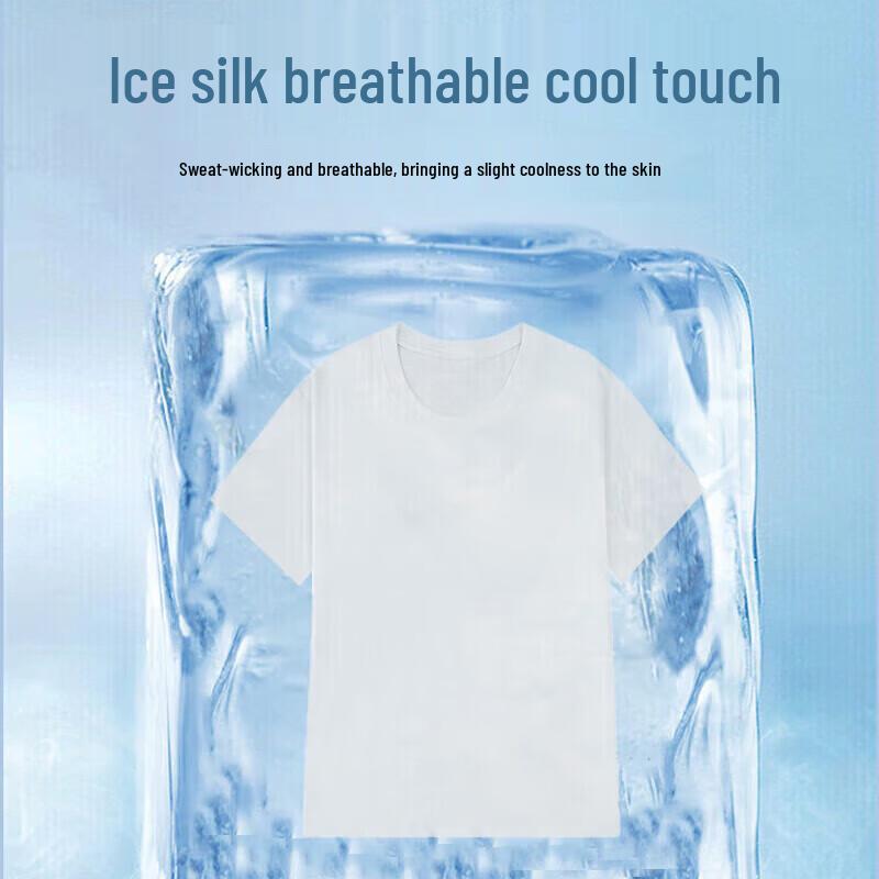 Jeanswest Men's Summer Cotton Short Sleeve T-Shirt