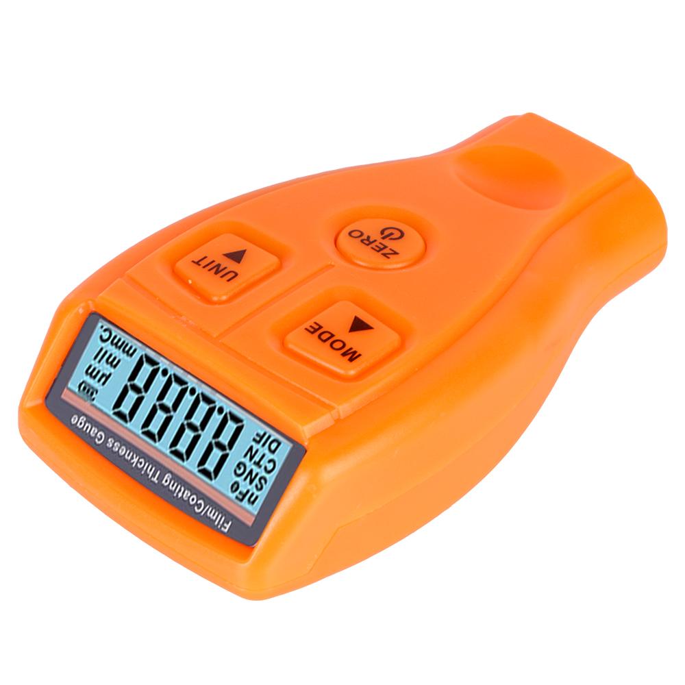 Ручной инструмент для покраски, автомобильный испытательный инструмент, тестер толщины автомобильной краски, измеритель толщины автомобильного покрытия GM200