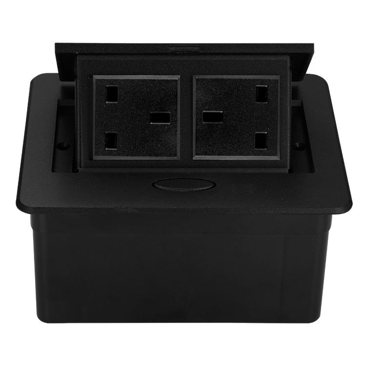 UK Standard 13A Pop-up Desktop Power Socket for Office & Study Desk