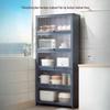 Multi-layer Kitchen Storage Cabinet Rack