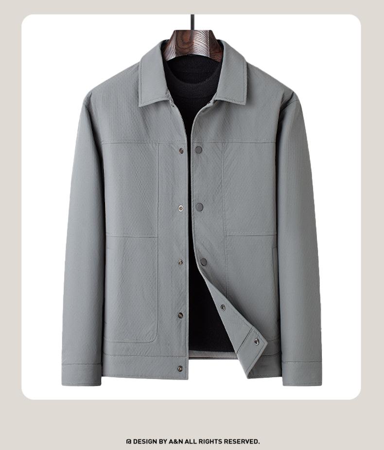 [Down Inner Tank] Jovo Collar Jacket Men's Winter Business and Leisure Thick Warm Down Jacket