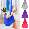 Sensory Therapy Swing Hammock Double Layer Fabric 300lbs Strong Load-bearing Capacity 360-Degree Rotating Indoor Outdoor Swing