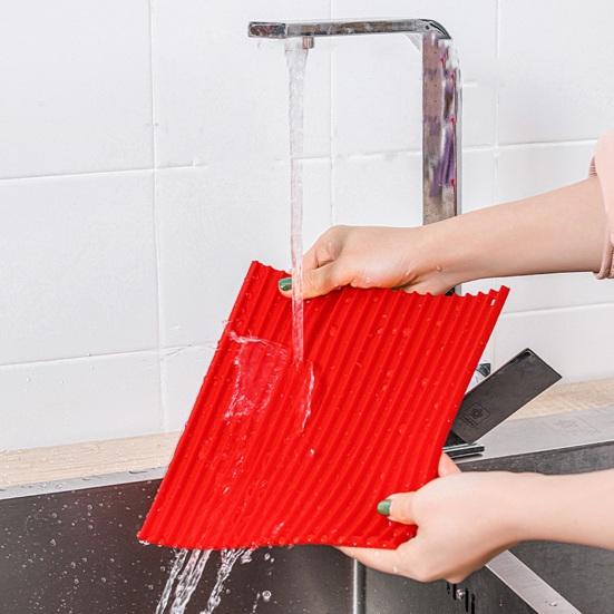 Силиконовый коврик для суши с антипригарным покрытием, пищевой класс, легко чистится, противоскользящий, прямоугольный, домашний японский коврик для приготовления суши Нори, инструмент для изготовления кухонных принадлежностей