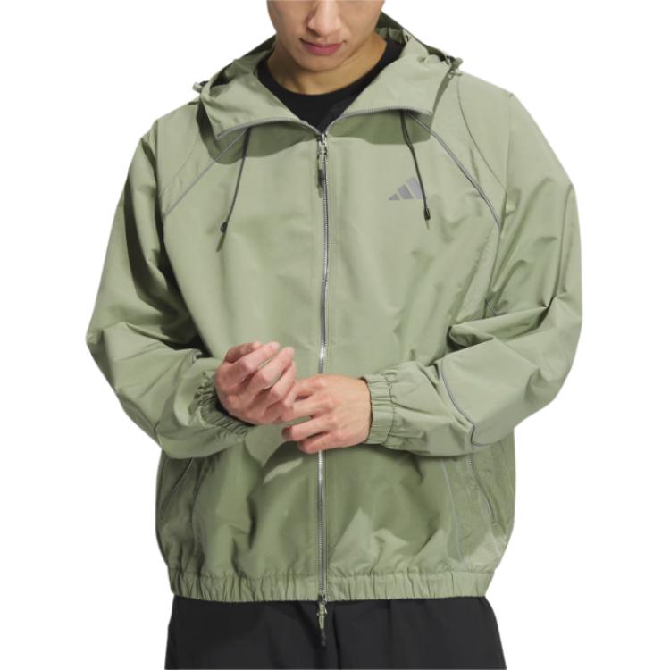 adidas FUSTL Плетение Куртки и Пальто Мужские Цвет Палаточный Зеленый JI8741
