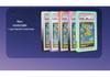 Градиентный силиконовый TPU протектор с блестками для карт, оцененных PSA BGS Star