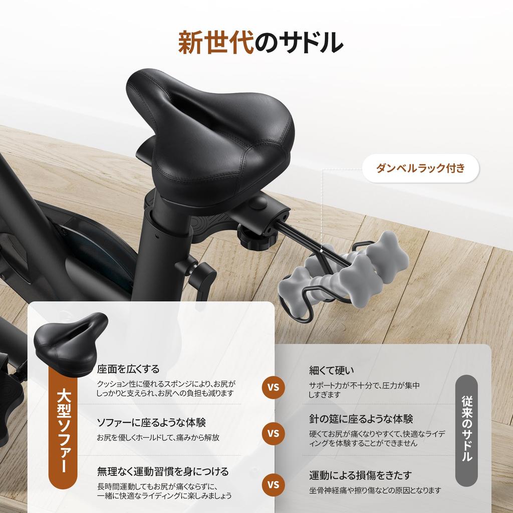 Фитнес-велосипед MERACH Spin Bike Фитнес-велосипед Магнитный бесшумный тренировочный велотренажер Плавная регулировка нагрузки Легко собирается Удобно перемещать Велотренажер для помещений