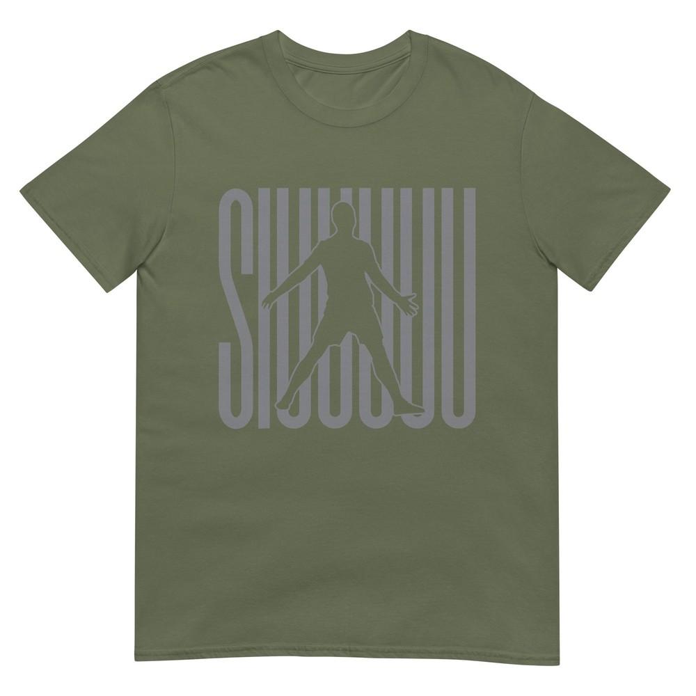Funny Soccer Football Boys Unisex Unisex Soccer Player Siuuu TShirt