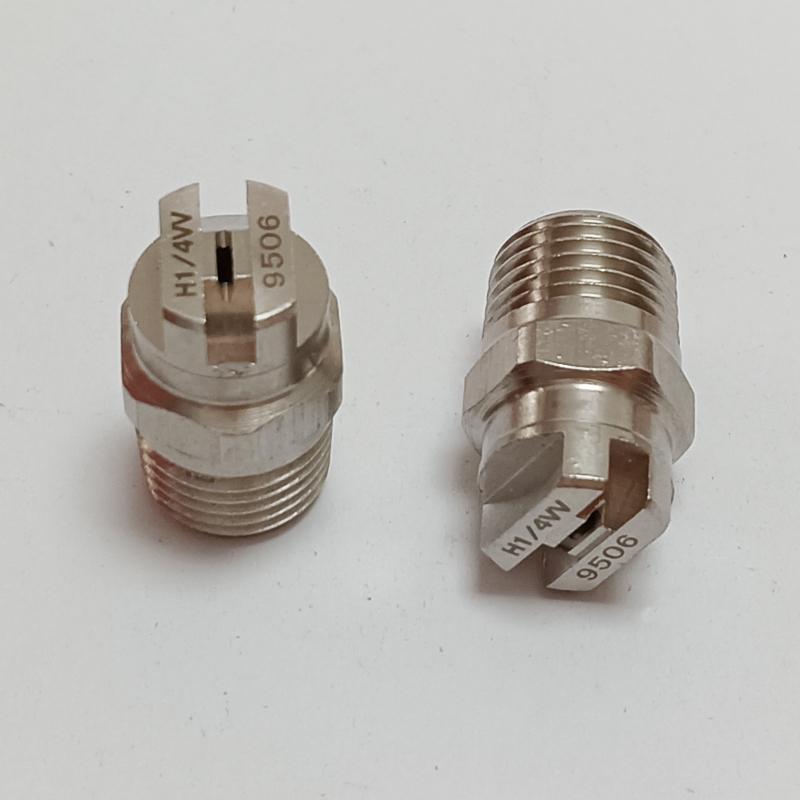 1/4" BSPT нержавеющая сталь плоскоструйная форсунка для очистки