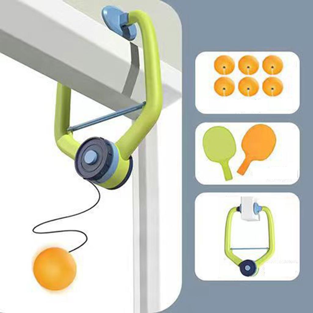 Дверной пинг-понг Игры над дверью Портативный подвесной тренажер для настольного тенниса Дверная рама Набор для пинг-понга Легко установить