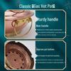 30см Чистая Красная Медь Yuan-yang Горячий Горшок для Газовых Плит