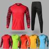 Men's Soccer Goalkeeper Jersey Football Sets Goal Keeper Uniforms Suit Training Pants Doorkeepers Shirt Short Pant Football Training Suit
