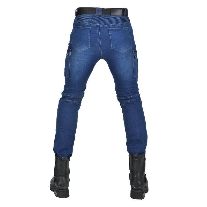 Mens Motorcycle Riding Pants With Reinforced Knee Protection Cotton Tactical Cargo Outdoor Biking