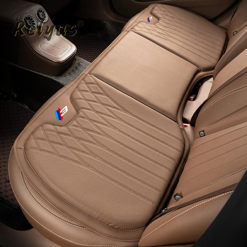 Soft Car Seat Cushion PU Leather Ventilated All Season Seat Cushion Covers for BMW 3 Series 3GT G20 G21 G28 F30 F31 F34 F35 F36